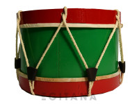 Egitana Bombo Tradicional nº0 vermelho/verde Egitana Bombo Tradicional nº0 vermelho/verde